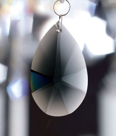 C20154  Crystal Star Pendalogue Without Ring 50mm